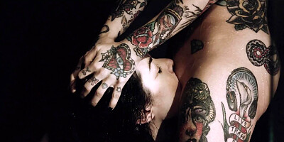 Joanna Angel and Stoya dare to fuck each other in shower