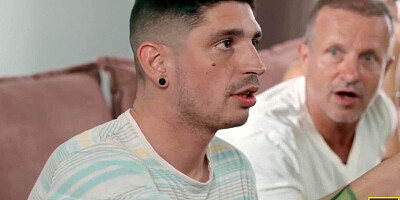 Busy son doesnt know i fucking his girl at his back