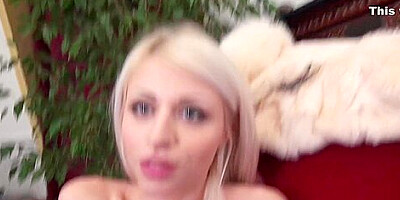 Chloe Lacourt In Smokin French Blonde Flas