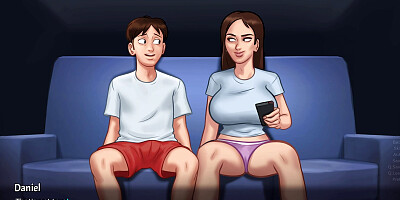 Summertime Saga - After a nice date, Step sis wants a good fuck (Jenny)