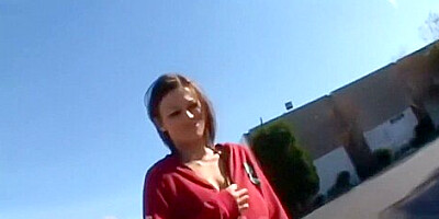 Beautiful Crissy Moon gets hard anal by James Deen