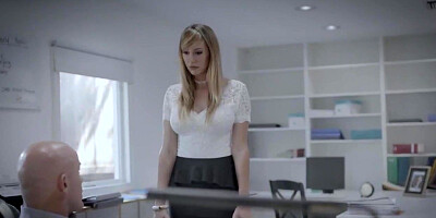 Secretary gets fucked rough by her boss