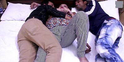 3 some friend sex one night stand in hotel...