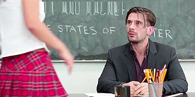 Facialized Fucked In The Classroom