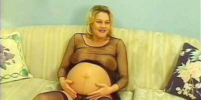 Blonde Pregnant Milf Fucked Hard