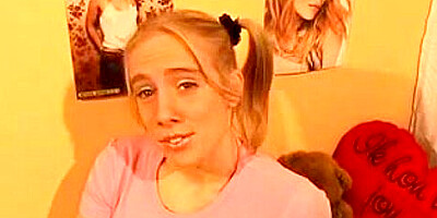 Blonde teen fucks for cash and gets facialized