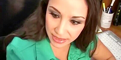 Spanked By The Boss For Dressing Inappropriately - Sinn Sage