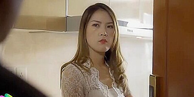 Blonde Hot Asian Slut With Small Boobs And Big Butts Have A Hardcore Sex With Her Big Cock Neighbor