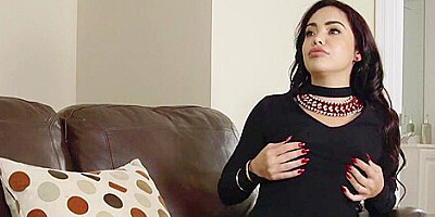 Selena Santana and Sophia Leone in Working Hard For Her Money