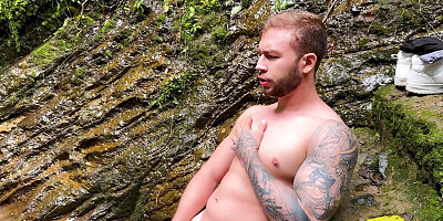 Morbid masturbates while I get naked in the river - Silvana Lee &amp, Brian Evansx