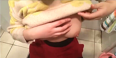 Asian damsel boned
