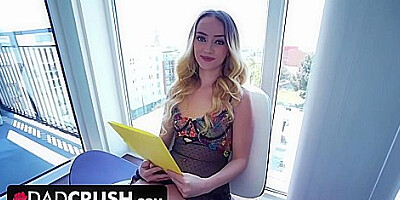 Sneaky Stepdad Manipulates Stepdaughter Into Blowjobs And Sex - Dad Crush