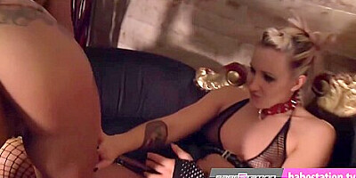 Kerry Louise And Angel Long In Bdsm Lesbian Hardcore Fucks With Strap-on Dildo