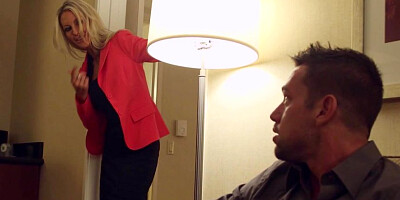 Sexy blonde is cheating on her husband