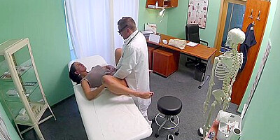 Bawdy mother i&,#039,d like to fuck sex junkie receives screwed by the doctor during the time that her spouse waits