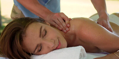 Alexis Crystal outdoor massage and anal