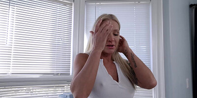 Alexis Malone gets creampied by stepson