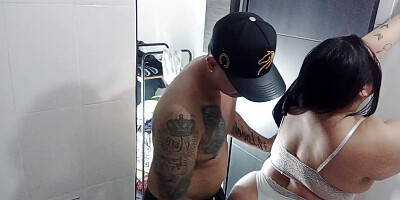 Chubby Girl with Big Ass Gets Fucked Hard and Her Vagina Filled with Milk