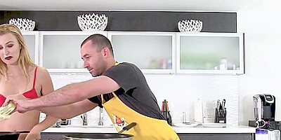 Hard Sex In The Kitchen - Alexa Grace