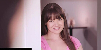 Divorcee Mommy Lily Lane Stagging Daughter-In-Law Alison Rey and Sonnie Nathan Bronson Having Hump at Bedroom