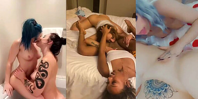 Eighteen Unexperienced Teenage Lezzie Couples Molten Hookup Gigs On Split Screen