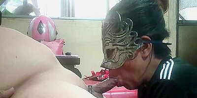Masked Pinay Blowjob