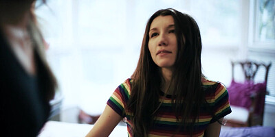 Kicked out because she was a lesbian