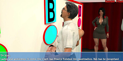 Mischievous, married fellow is anxiously smashing various nymphs thru gloryholes during a live TV showcase