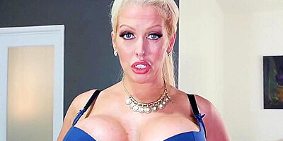 Alura Jenson gave a blowjob to her lover, and then he fucked her brains out