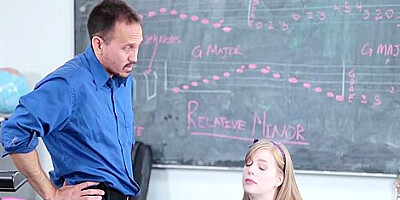 Sexy Sucks A Cock For Good Grades (7 With Dolly Leigh