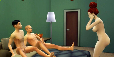 Me and My Daddy Nailing My Mummy 3 Way Fuckfest