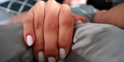 Jerking when I wake up and Conversing torrid to you (Raw Climax, Close-up)
