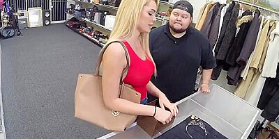 Skyla Novea Shows Her Amazing Boobs In The Pawn Shop