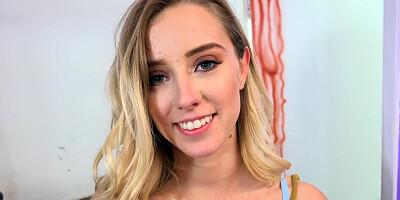 Young cutie Haley Reed fucks with stranger