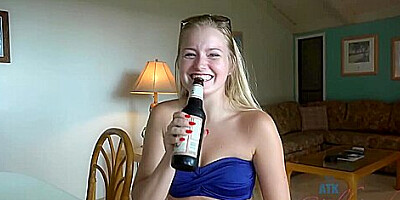 Scarlett Sage In Scarlett Glows At The Beach