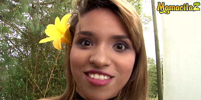 HERBIGASS - BOOTYLICIOUS LATINA KATHY SOLIS ENJOYS TO GET HER GASH TORN UP RIGID - MAMACITAZ