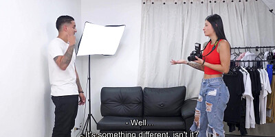 Seduced by latina photographer