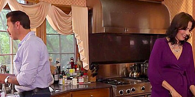 Two Lesbians Pleasure Each Other While Getting Fucked By Lucky Guy