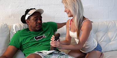 Hope Harper Gets Harpooned By Big Black Dick