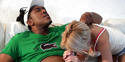 Hope Harper Gets Harpooned By Big Black Dick