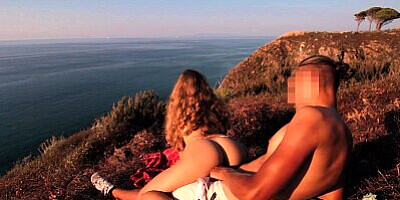 Teen Public Romantic Sex On The Edge Of The Sea Amateur Couple Pinkyandshy