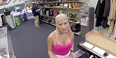 Stripper Visits A Pawn Shop For Fast Money - Cristi Ann