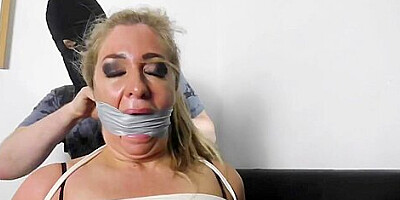 kellie tied up and gagged