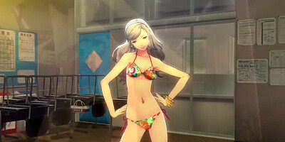 Persona five D Bathing Suit Compilation