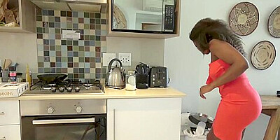 Big Tits Black Maid Gagging