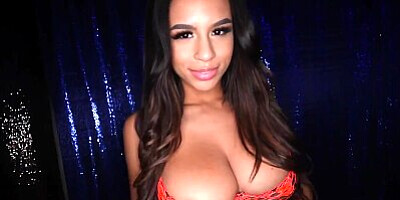 Huge Tit Latina Teen Autumn Falls Fucks