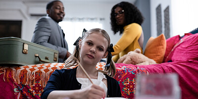 Interracial discoveries of a kinky little teen blonde