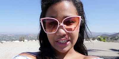 Ebony takes revenge on unfaithful boyfriend having sex with stranger