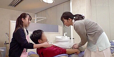 Asian Kinky Nurses Threesome Sex