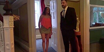 Luscious Vicki Powell pounded before mouthful of cum